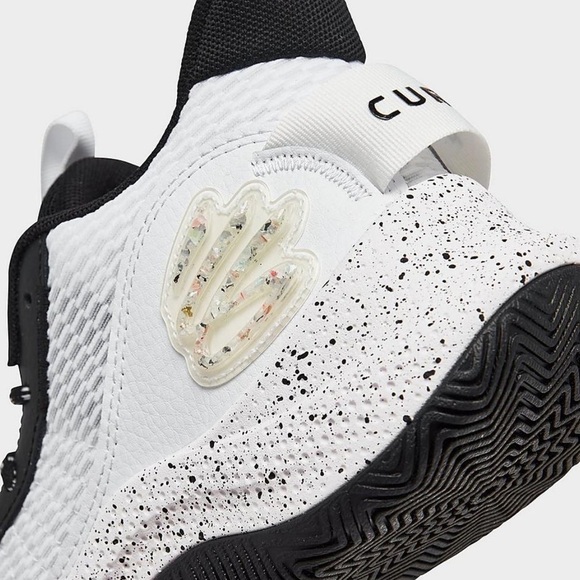 UNDER ARMOUR Curry 3Z7 Men's Basketball Shoes Black white Size 8.5 - Picture 3 of 10